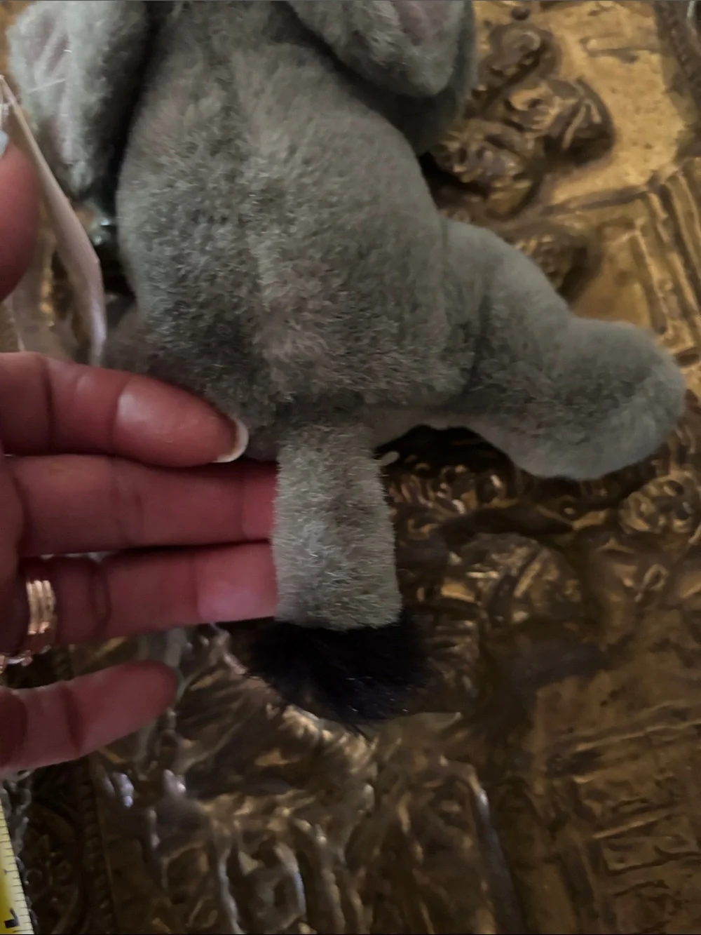 NWT Plush Gray Elephant Stuffed Animal